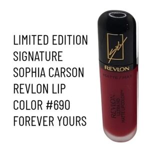 Signiture Sopha Carson Revlon Ultra HD Matte Lip Color #690- Forever You…